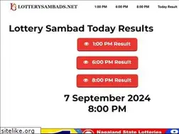 Sites similar to lotterysambads.net