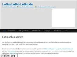 Sites similar to lotto-lotto-lotto.de