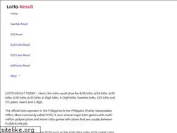 Sites similar to lotto-result.ph