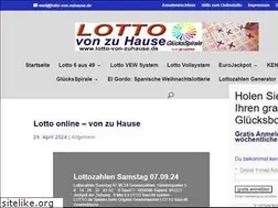 Sites similar to lotto-von-zuhause.de