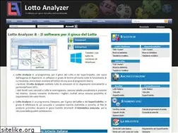 Sites similar to lottoanalyzer.it
