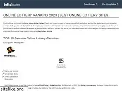 Sites similar to lottoinsiders.com