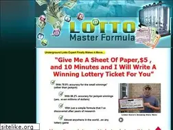 Sites similar to lottomasterformula.com
