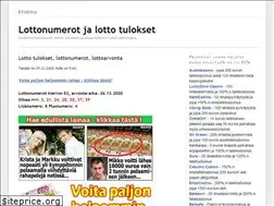 Sites similar to lottonumerot.net