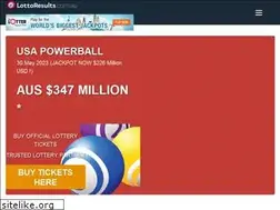 Sites similar to lottoresults.com.au