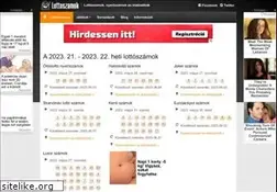 Sites similar to lottoszamok.net