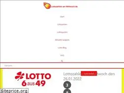 Sites similar to lottozahlen-am-mittwoch.de