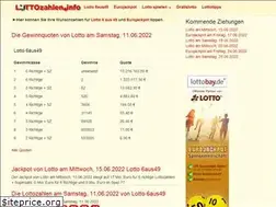 Sites similar to lottozahlen.info