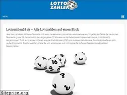 Sites similar to lottozahlen24.de