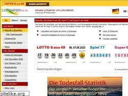 Sites similar to lottozahlende.de