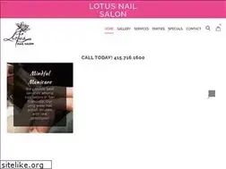 Sites similar to lotus-nailspa.com