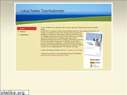 Sites similar to lotus-notes-teamkalender.de
