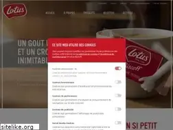 Sites similar to lotusbakeries.fr