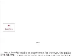Sites similar to lotusbeachhotel.com