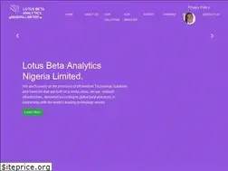 Sites similar to lotusbetaanalytics.com