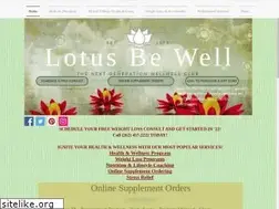 Sites similar to lotusbewell.com