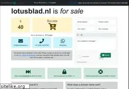Sites similar to lotusblad.nl