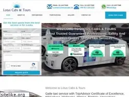 Sites similar to lotuscabs.lk