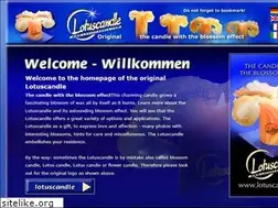 Sites similar to lotuscandle.com