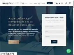 Sites similar to lotuscapitalbr.com