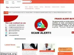Sites similar to lotuscapitallimited.com