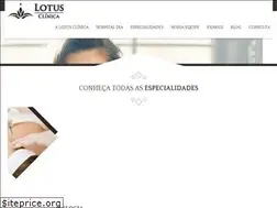 Sites similar to lotusclinica.com