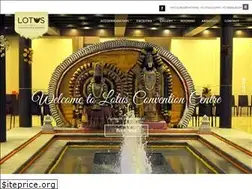 Sites similar to lotusconventioncentre.com