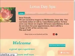 Sites similar to lotusdayspamontpelier.com