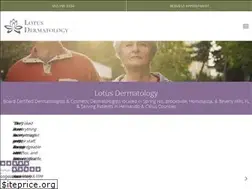 Sites similar to lotusdermatology.com