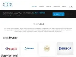 Sites similar to lotuselektrik.com.tr