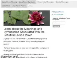 Sites similar to lotusflowermeaning.net