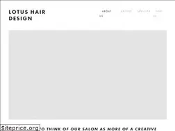 Sites similar to lotushairdesign.net