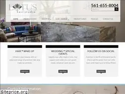 Sites similar to lotushairstudio.com