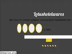 Sites similar to lotushotelwares.com