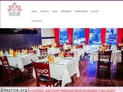 Sites similar to lotusindianrestaurant.ca