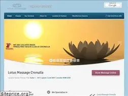 Sites similar to lotusmassagecronulla.com.au