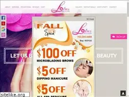 Sites similar to lotusnailzspa.com