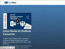 Sites similar to lotusnotestooutlook.com