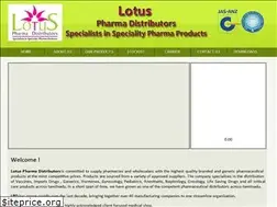 Sites similar to lotuspharma.co.in
