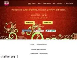 Sites similar to lotusrestaurant.com