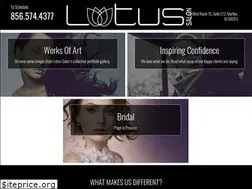 Sites similar to lotussalonnj.com