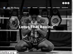 Sites similar to lotusthaiboxing.com
