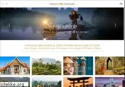Sites similar to lotusvoyages.ch