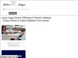 Sites similar to lotusyogacentre.com