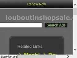 Sites similar to louboutinshopsale.com