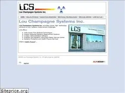 Sites similar to louchampagnesystemsinc.com