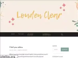 Sites similar to loudenclearblog.com