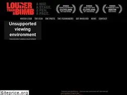 Sites similar to louderthanabombfilm.com