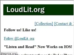 Sites similar to loudlit.org