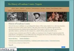 Sites similar to loudounhistory.org
